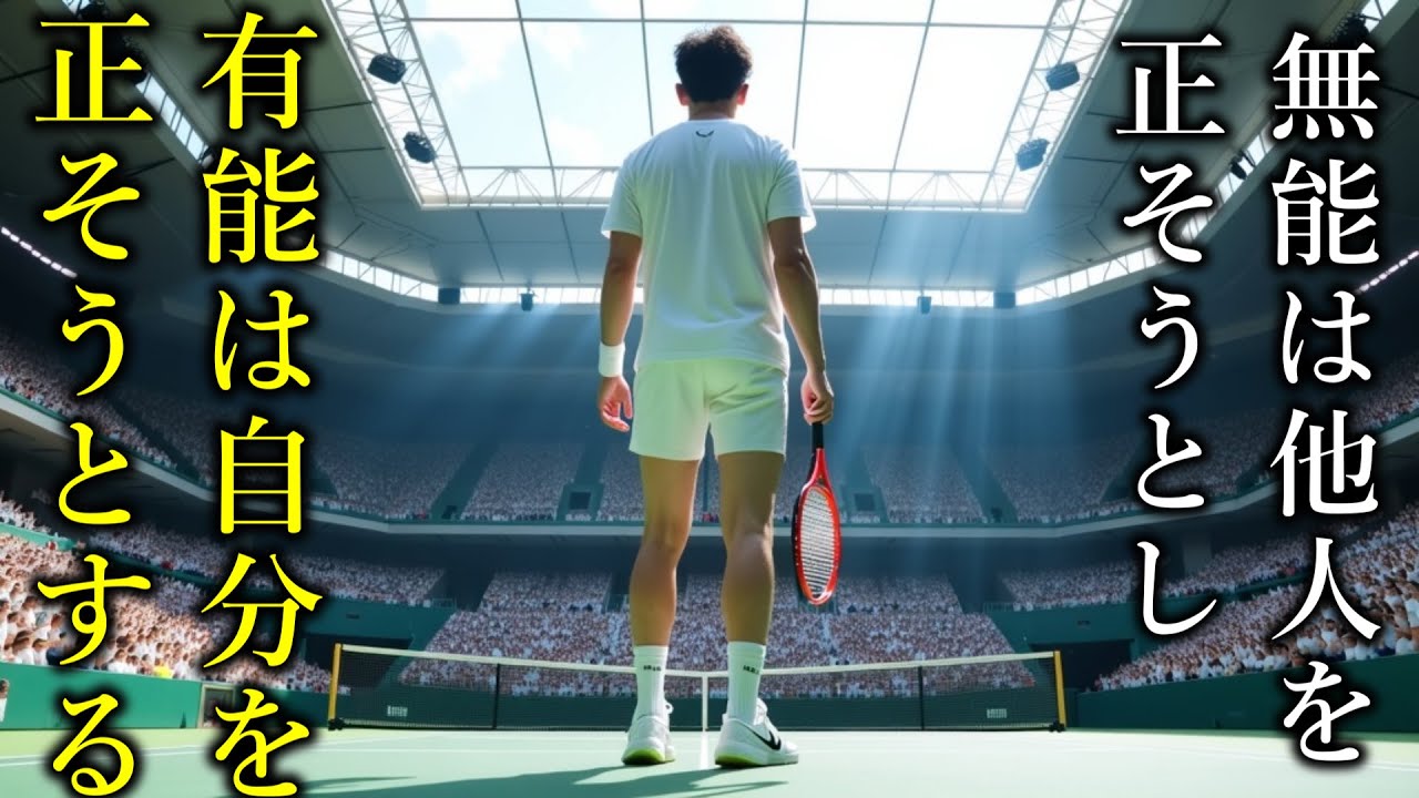 無能は他人を正そうとし、有能は自分を正そうとする。