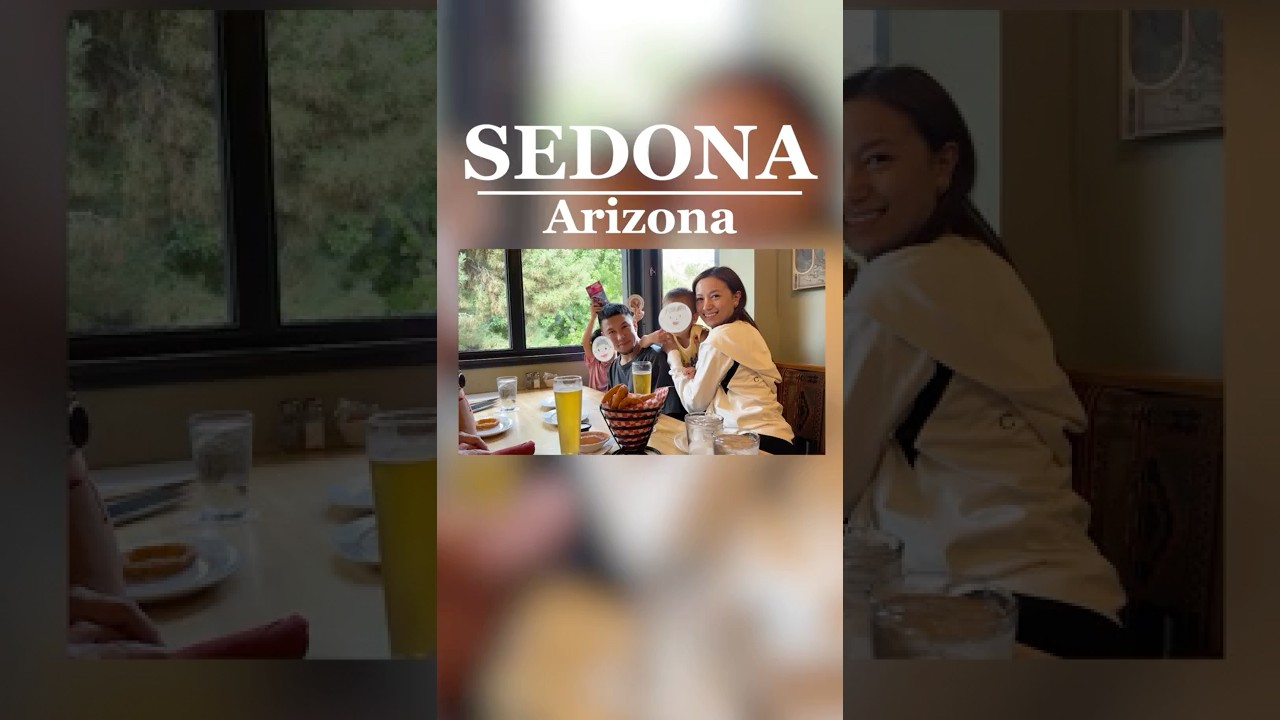 SEDONA 🌋✨　#高橋ユウ#yutakahashi #arizona  #sedona #vlog #アリゾナ #セドナ #子連れ旅行 #家族旅行