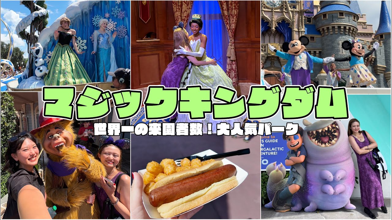 WDW vlog🇺🇸｜日本では会えない推しにたくさん会えました