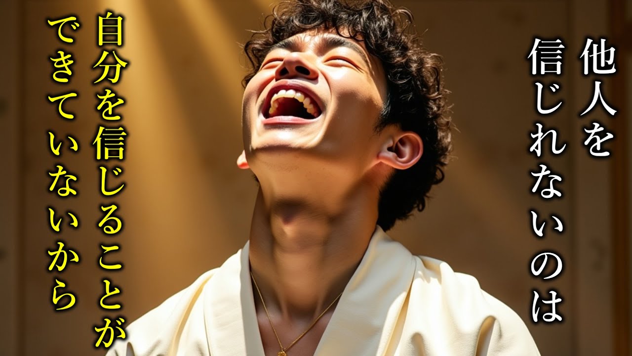 他人を信じれないのは、自分を信じることができていないから。