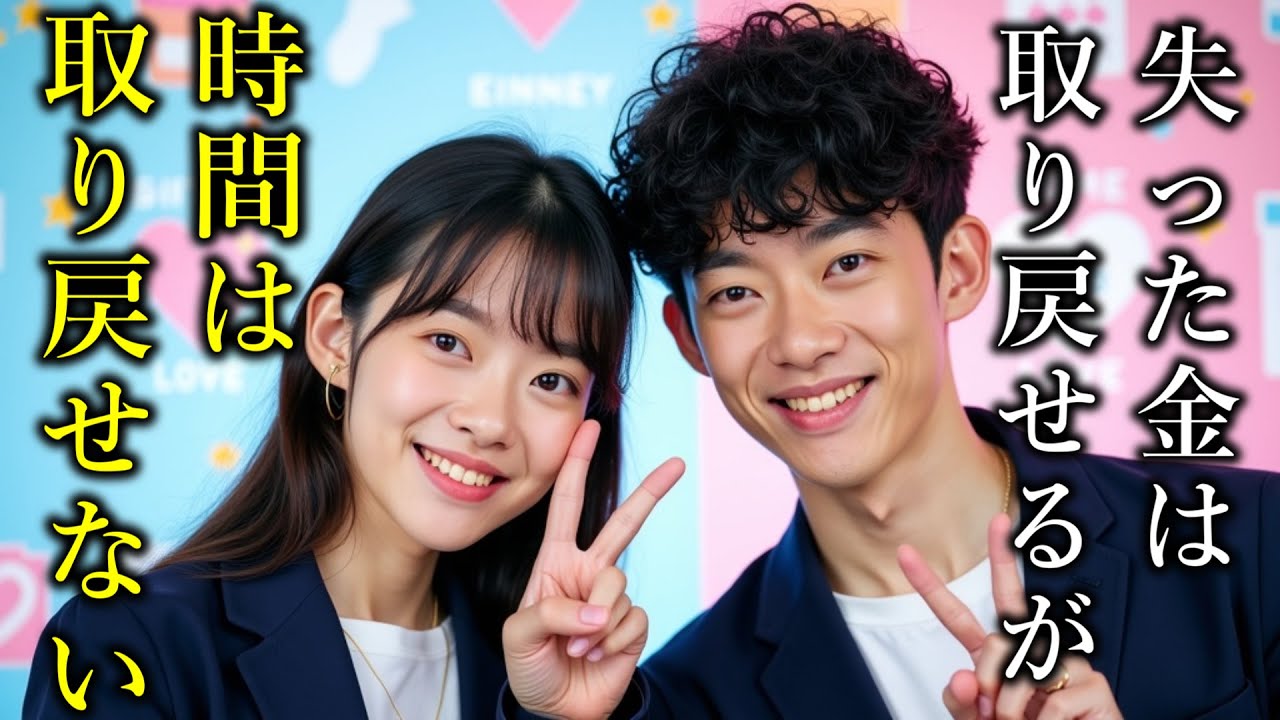 失った金は取り戻せるが、時間は取り戻せない。