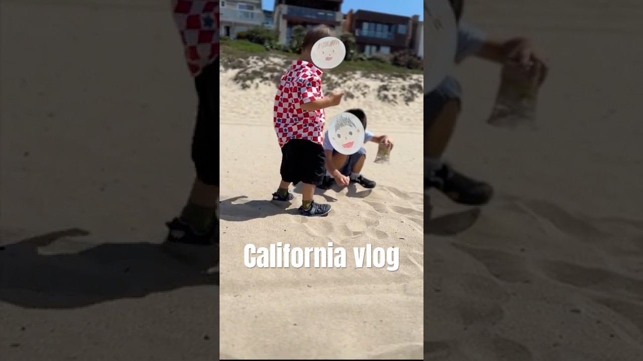 カリフォルニアでの思い出🏖️　#高橋ユウ#yutakahashi #california #vlog #カリフォルニア #子連れ旅行 #家族旅行