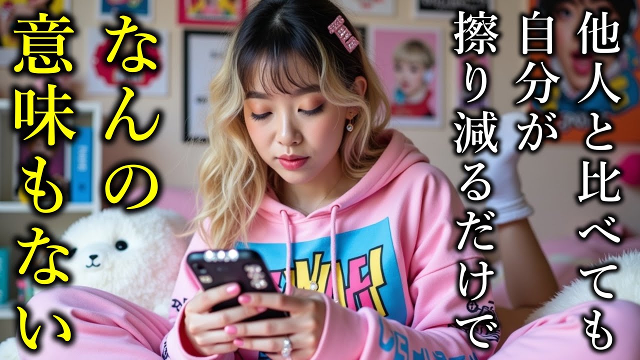 他人と比べても、自分が擦り減るだけでなんの意味もない。