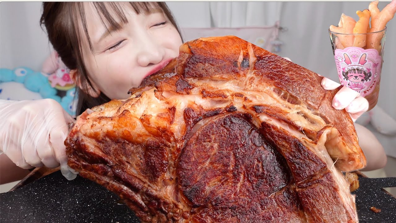 【大食い】巨大骨付きトマホークステーキ【ASMR】
