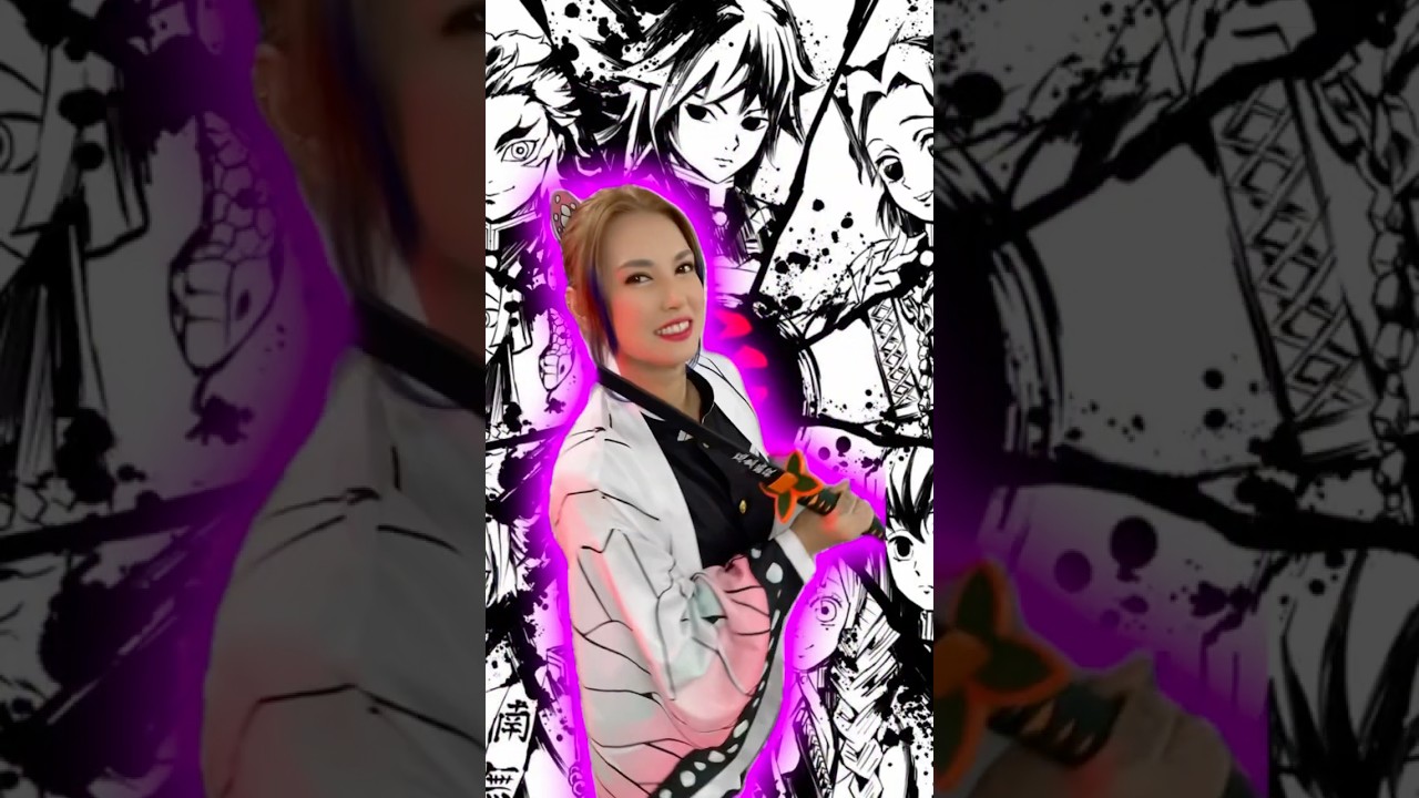 #demonslayer #grwm #halloween2025 #shinobukocho #鬼滅の刃 #胡蝶しのぶ #mariaozawaofficial