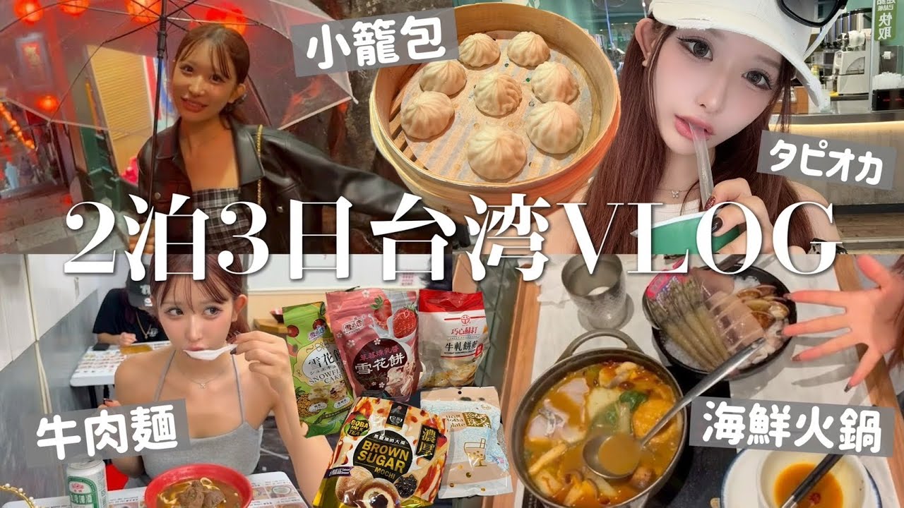 【台湾旅行Vlog】神社・占い・グルメ・買い物全部詰め込んだ3日間🇹🇼🪄︎︎✨