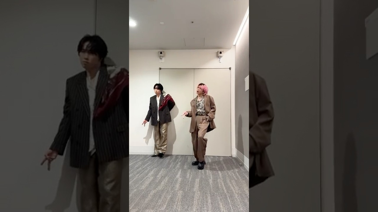 天使が舞い降りた🪽#悪戯な天使 #SnowMan #宮舘涼太 #佐久間大介 #音故知新