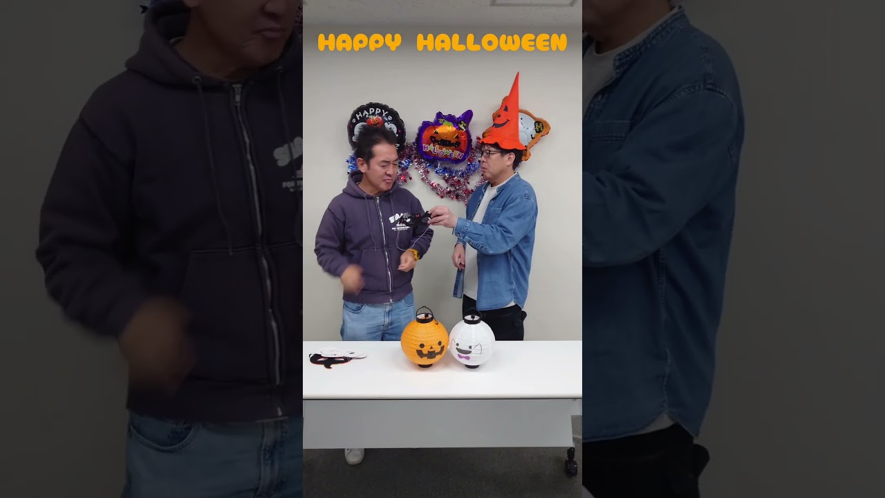 【テツandトモ】ハッピーハロウィン！好みのメガネを選んでみた！【仮装】#テツandトモ ＃ハッピーハロウィン#仮装 ＃テツトモ＃Shorts