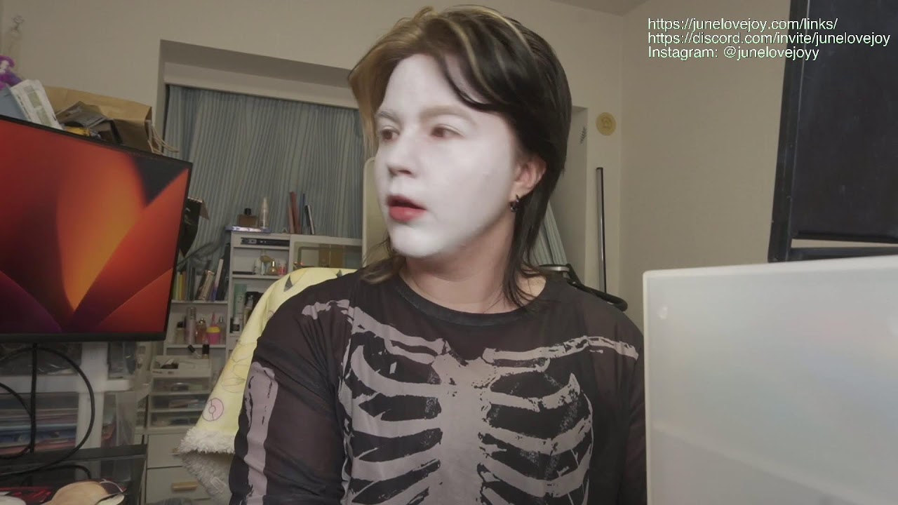 Tipsy Makeup Stream ゴシックメイク配信 GRWM