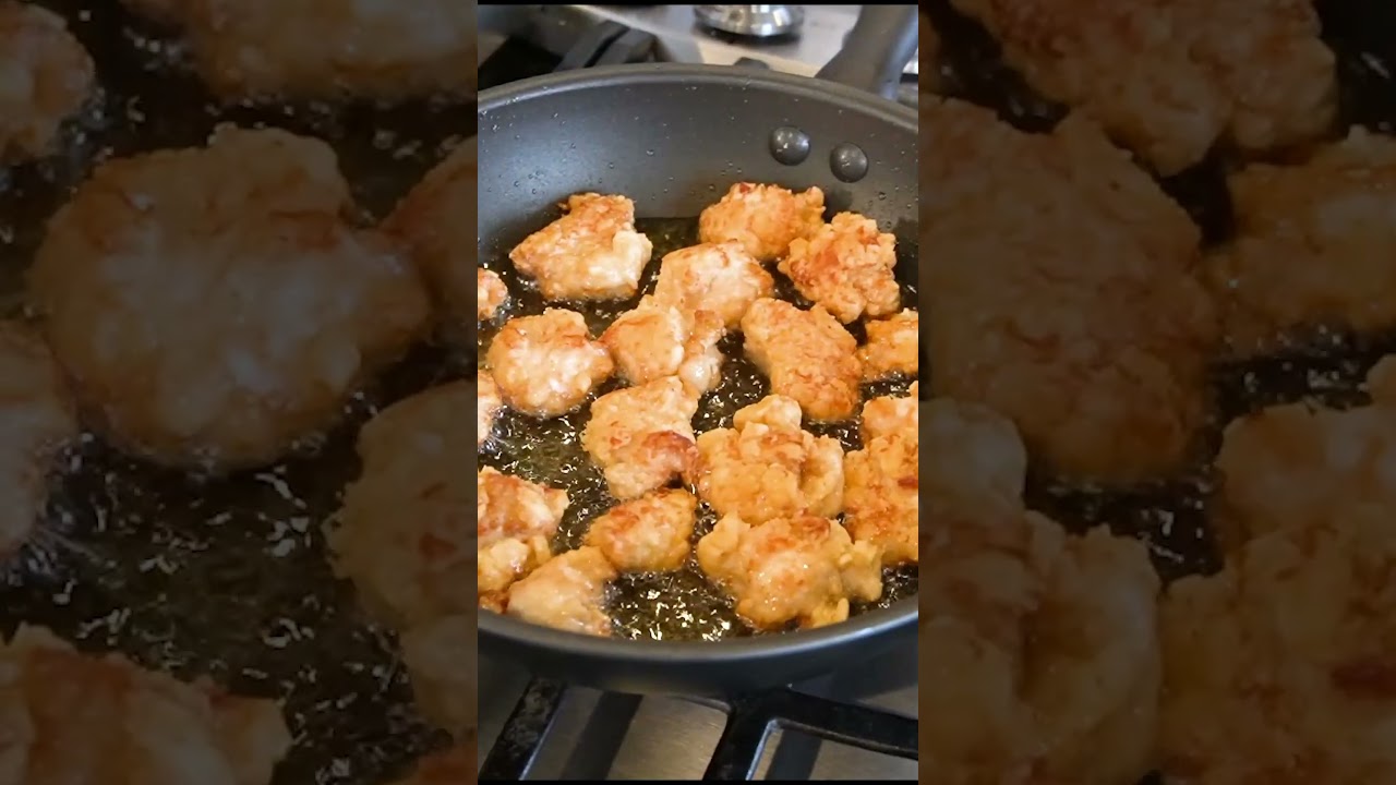 人気韓国料理！鶏むね肉でコスパ最強！韓国風甘辛チキン（タッカンジョン）の作り方