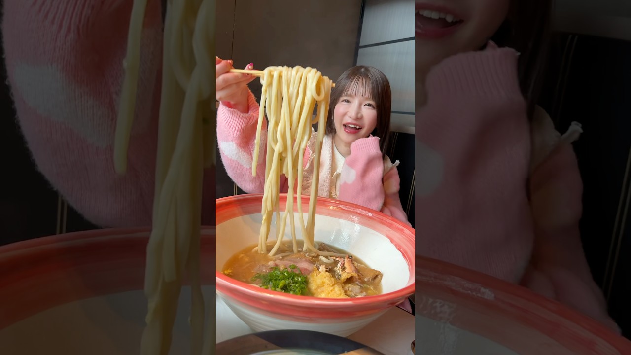 つるとんたんのデカ盛りチャレンジ