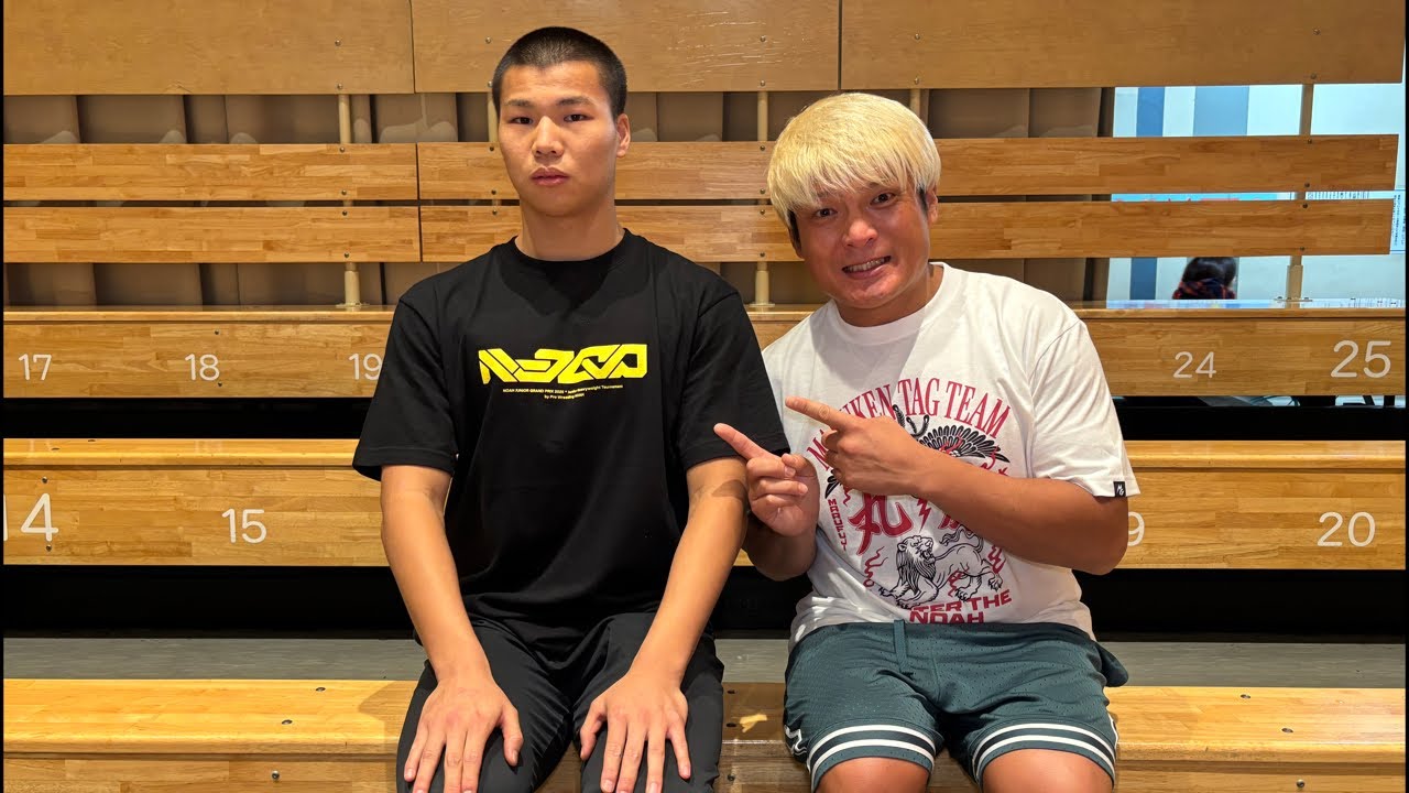 丸拳タッグでベルト獲るぞ！そして高橋！デビューへ向けて頑張れ！