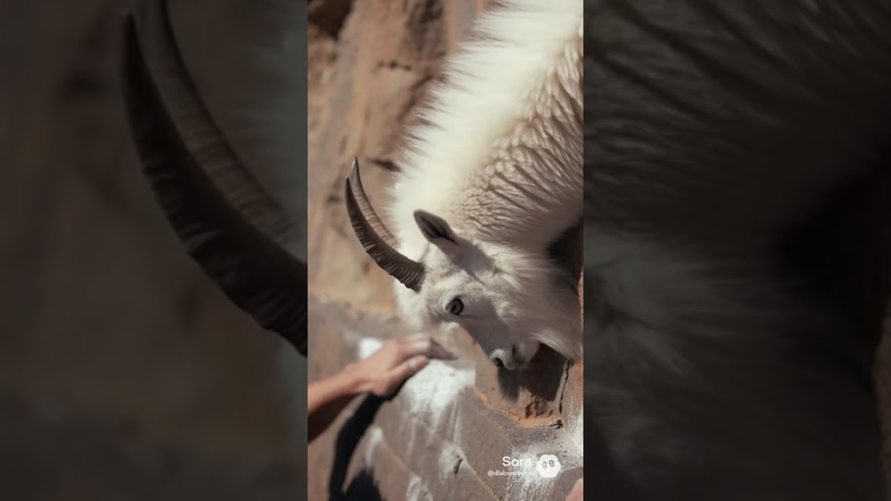 登頂間近で、塩を舐めに来たヤギに不運にも塩分として認識されてしまうメンタリストDaiGo