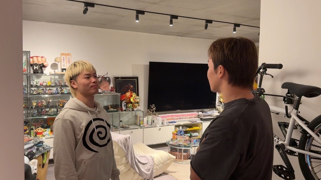 来週世界チャンピオンになる天心の家に突撃してみた