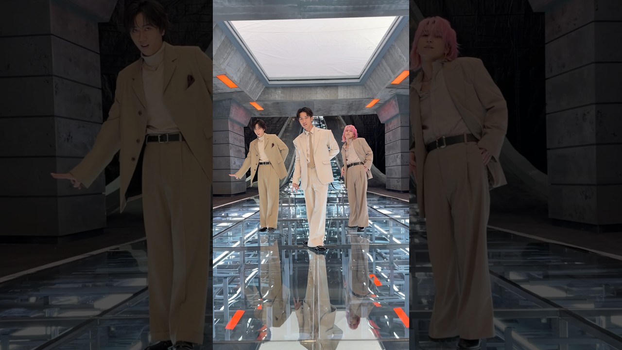 ハイウェイでエンジェルダンス🛣️🪽#悪戯な天使 #SnowMan #岩本照 #阿部亮平 #佐久間大介