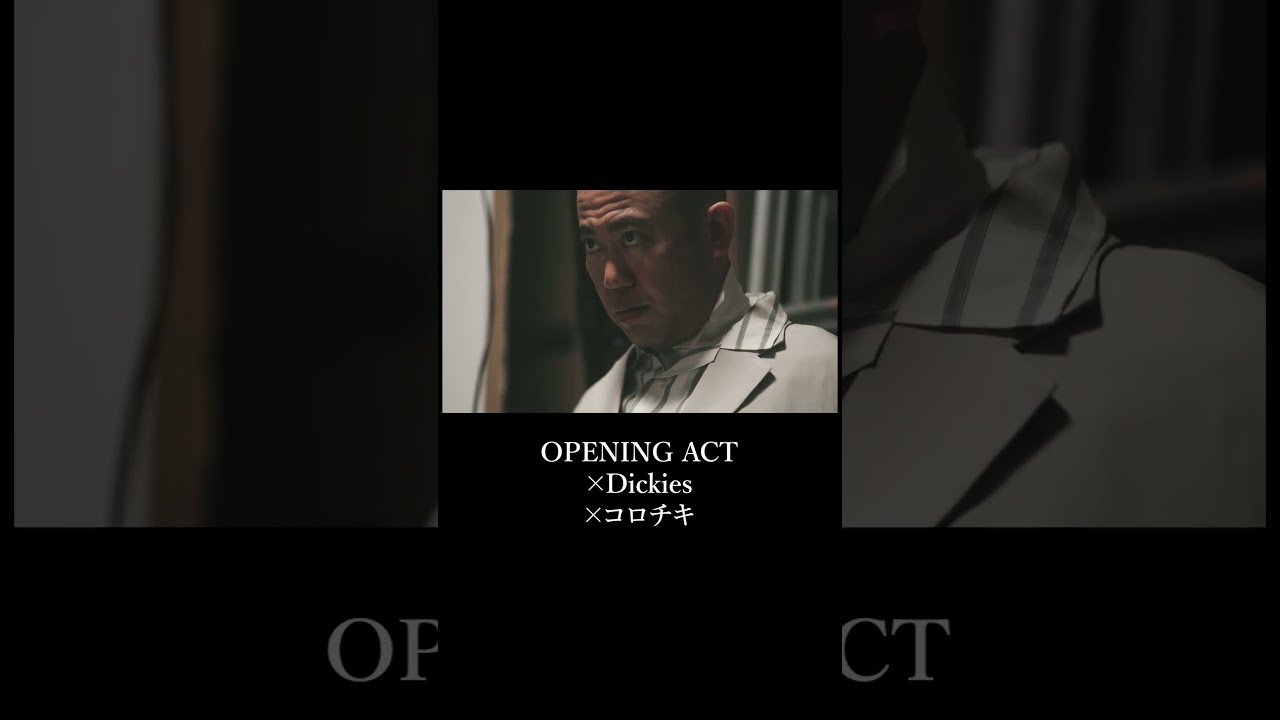 【OPENING ACT×Dickies コラボ新作】モデルを担当しました