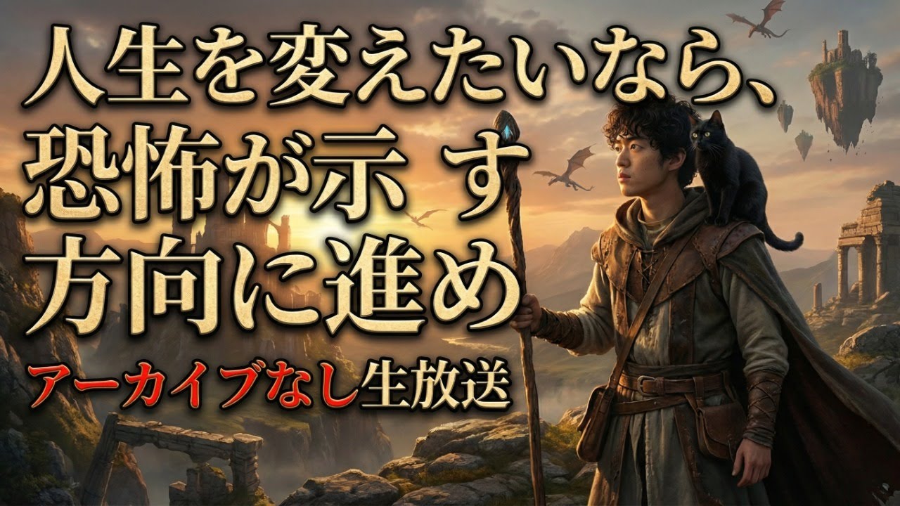 人生を変えたいなら、恐怖が示す方向に進め
