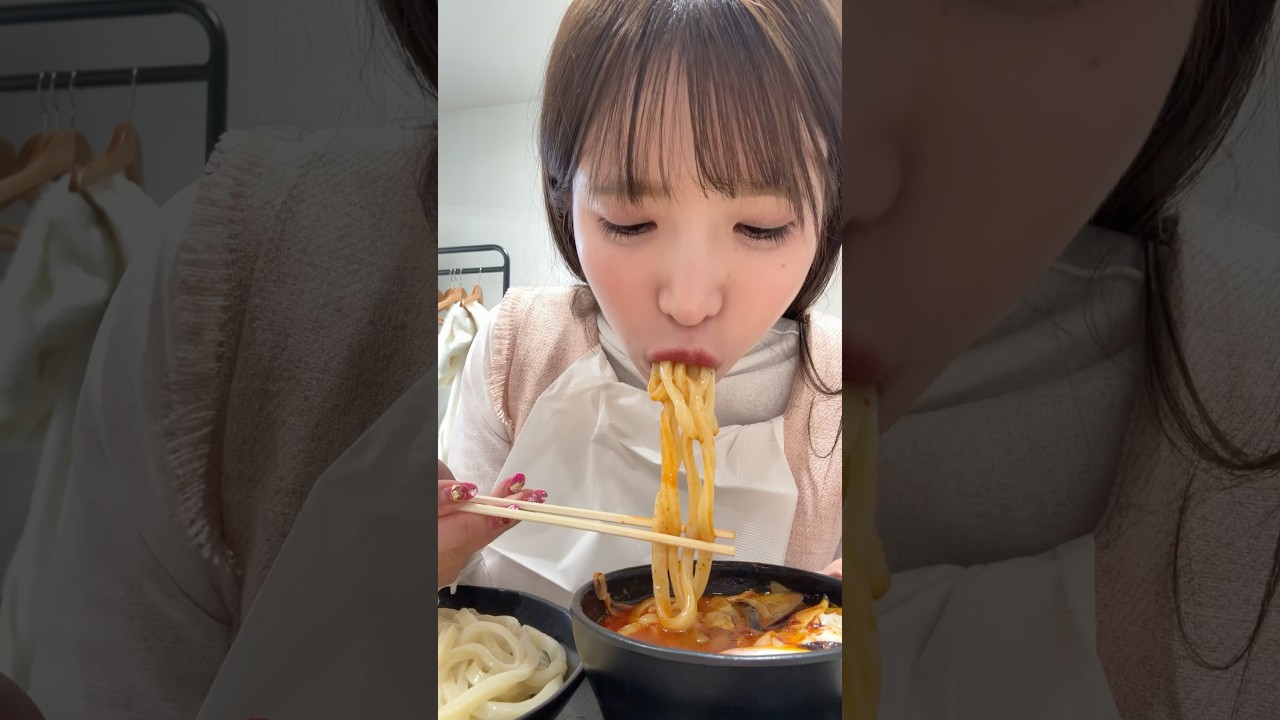 激辛肉汁おうどん爆食