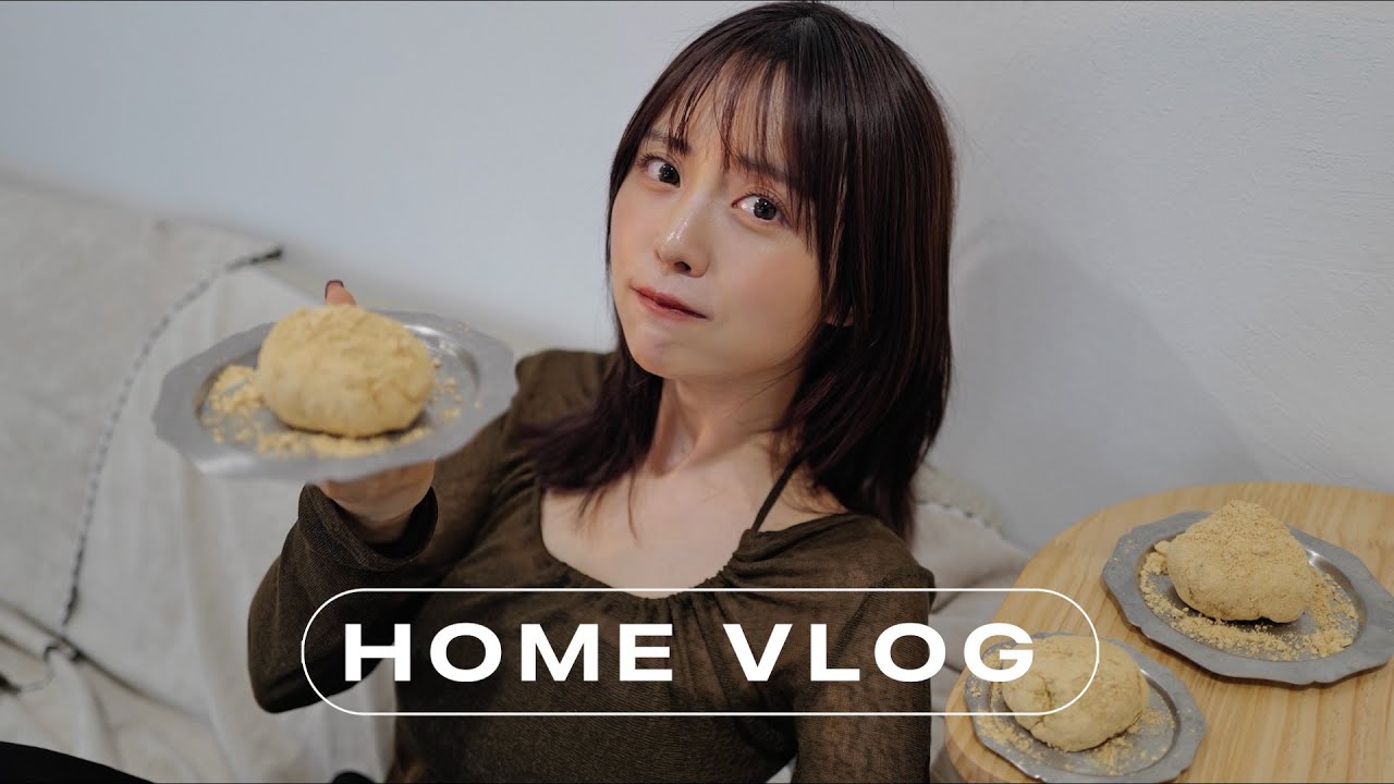 【おやつVlog】超簡単！季節感じる\腸活/スイーツ🫶🏽 ハイスペ男子はお好き？の巻👦🏼🍠