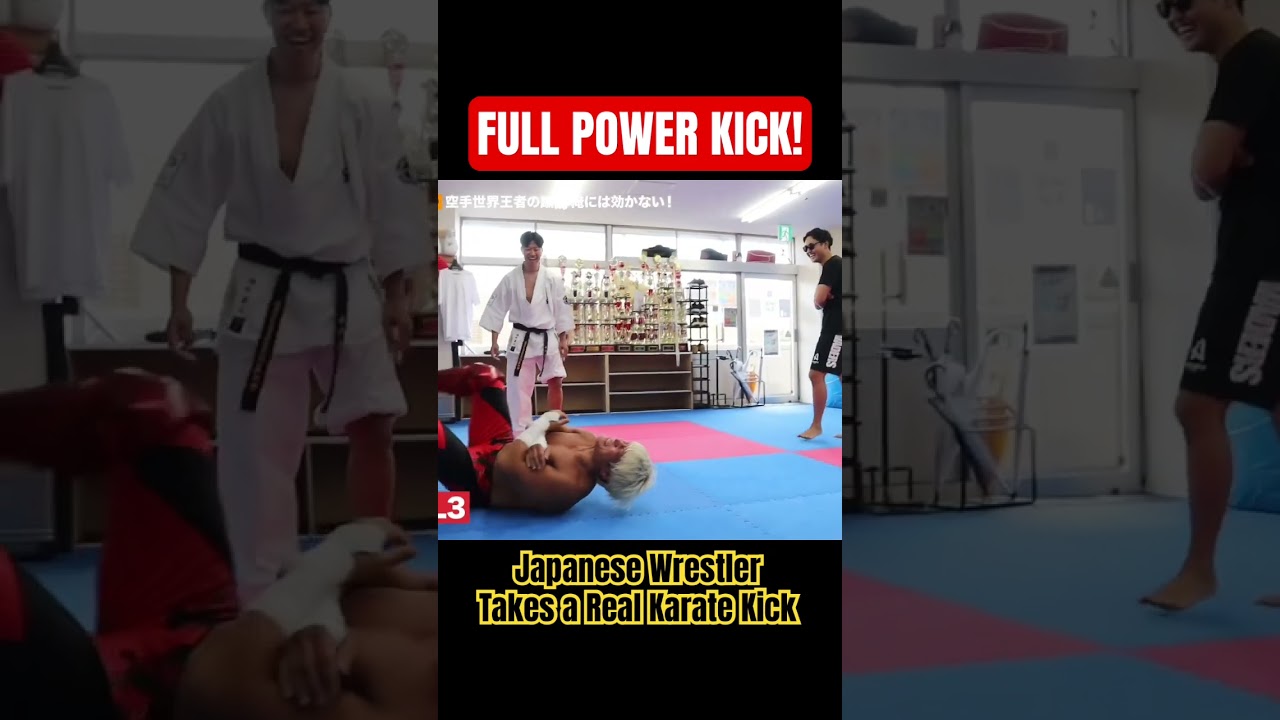 💥 Pro Wrestler vs Karate Master #ProWrestling #Wrestling #Puroresu #Karate #MartialArts  #Challenge