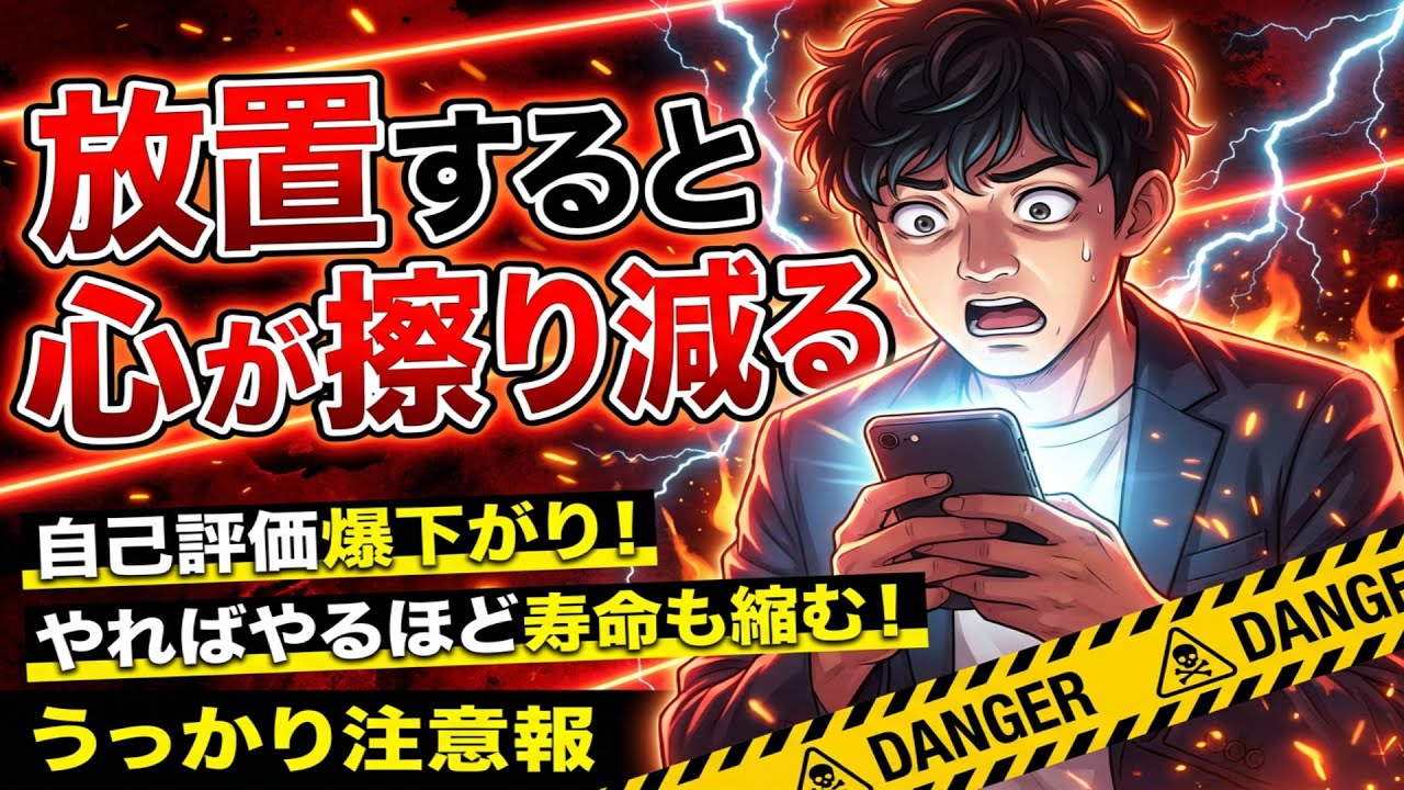 放置すると心が擦り減る悪習慣
