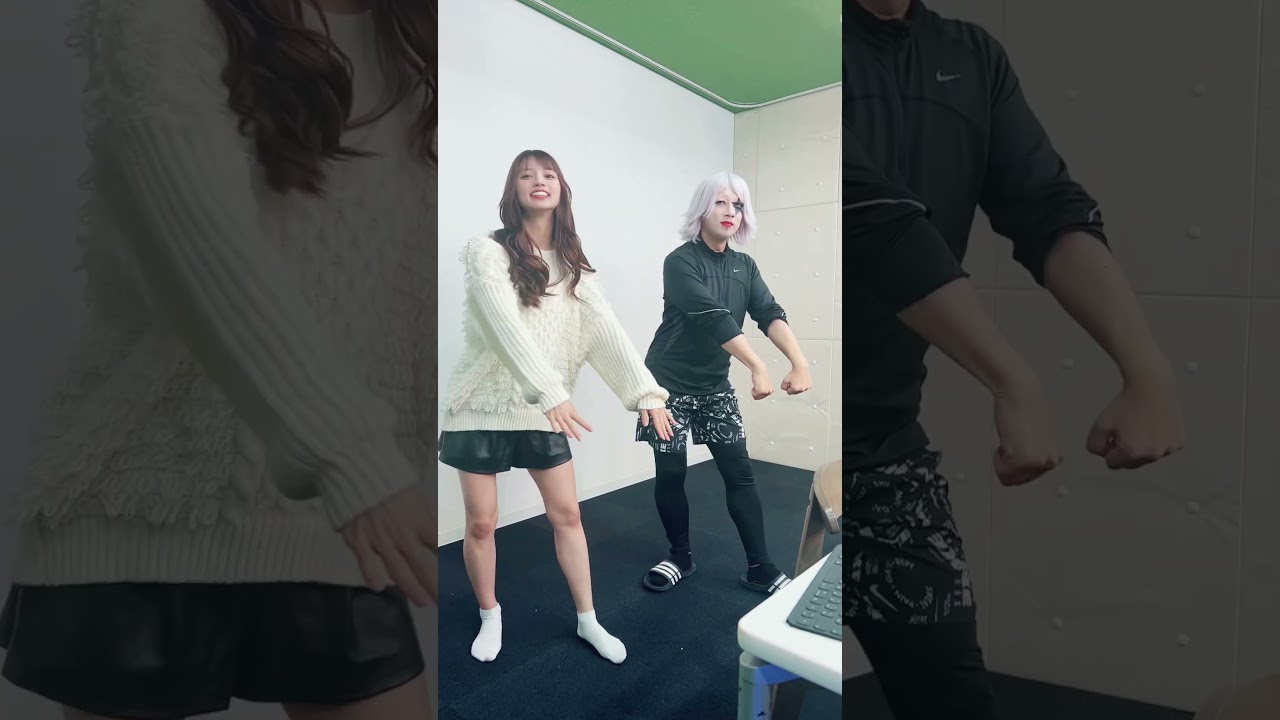 【 #踊ってみた】ゴー☆ジャスとなおすけの #猫ダンス  #catdance #shortvideo #shorts