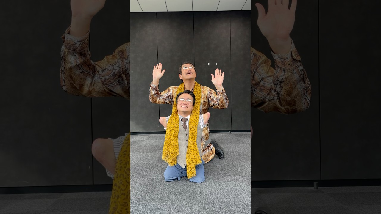 乙武洋匡(@AmazingOTO )さんとPPAP✒️🍍🍎✒️