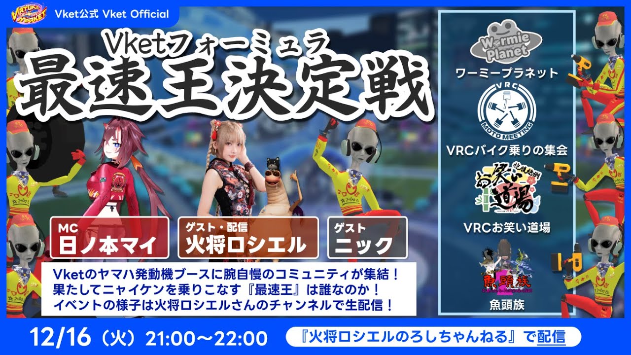 【VRCchat】最速王決定戦