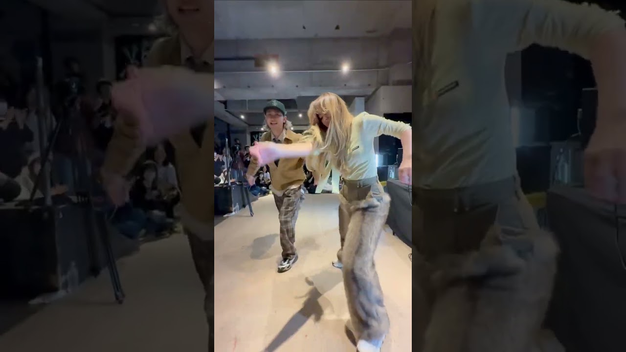 先日のアメちゃんイベントにて #LINA & #TOMO で&TEAM様のRun Wildを踊らさせて頂きました💃