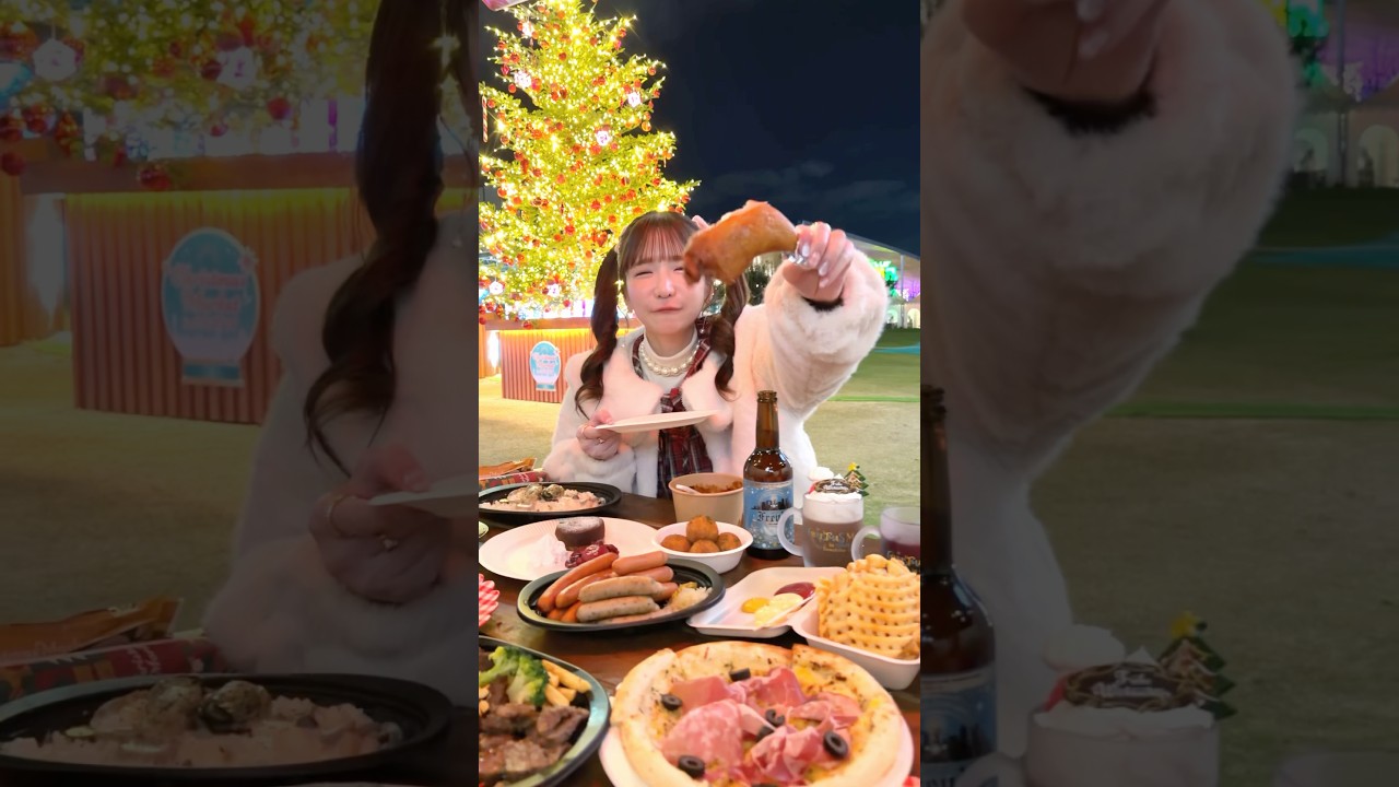 クリスマスマーケット爆食！！