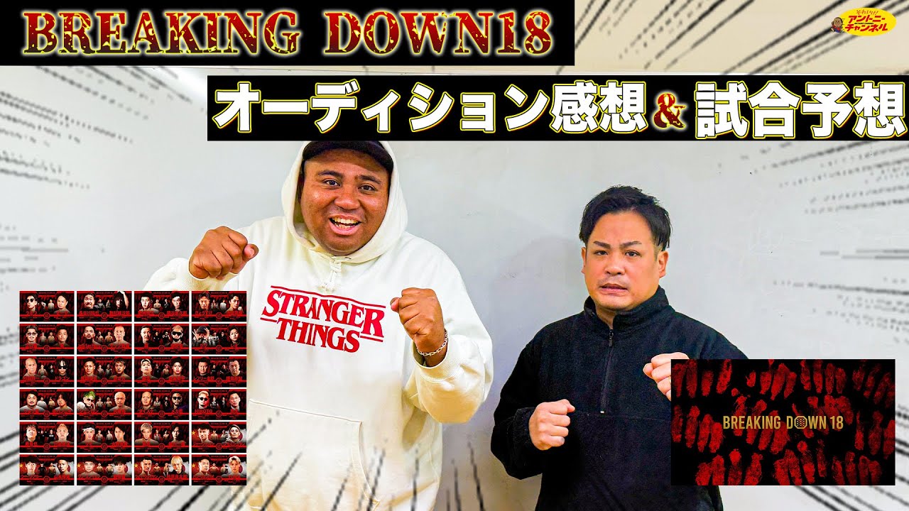 今回は当てます。ブレイキングダウン18試合予想