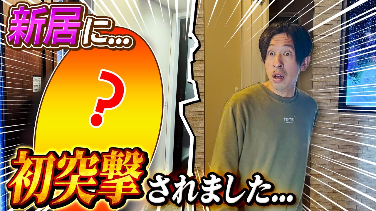 【マジかよ…】新居に…初突撃されました…