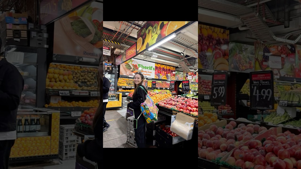 メルボルンのマーケットでパワーチャージ🥩🥗 #メルボルン #Shorts #vlog