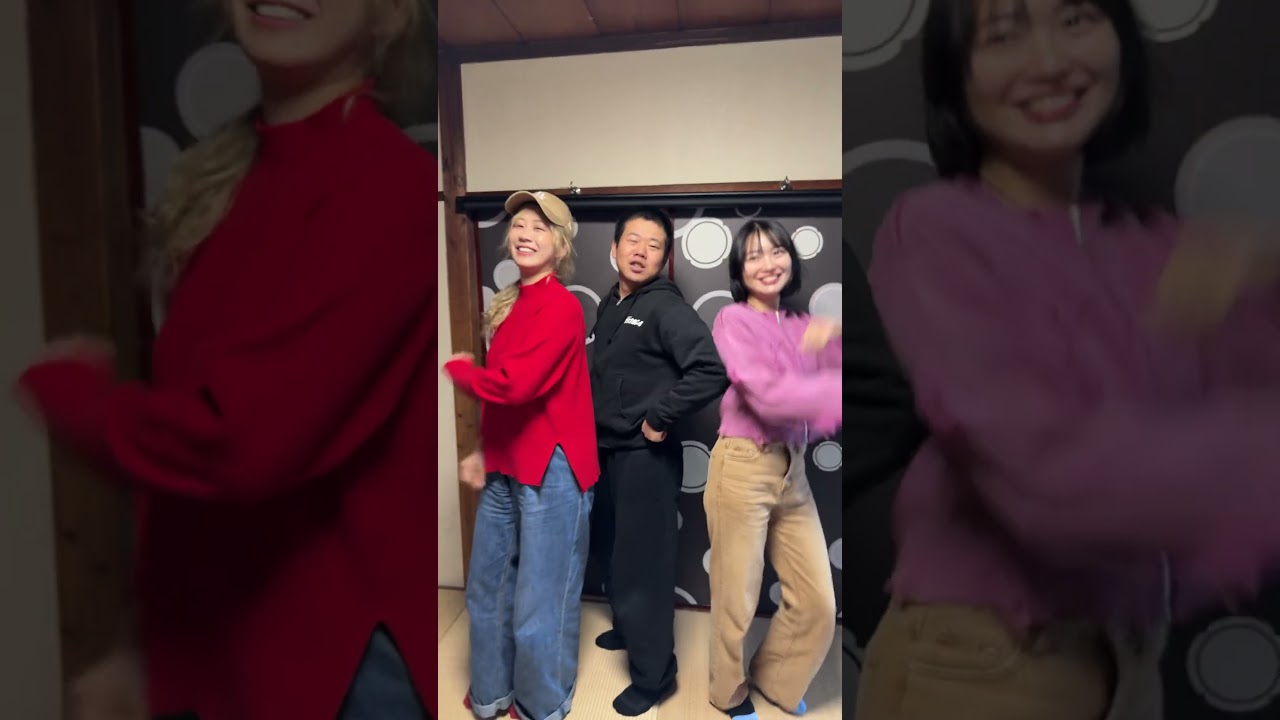 見切れちゃってんのよ😂 #akb48 #フライングゲット #岡田を追え #きたりえ #しーちゃん #岡ちゃん #フラゲ