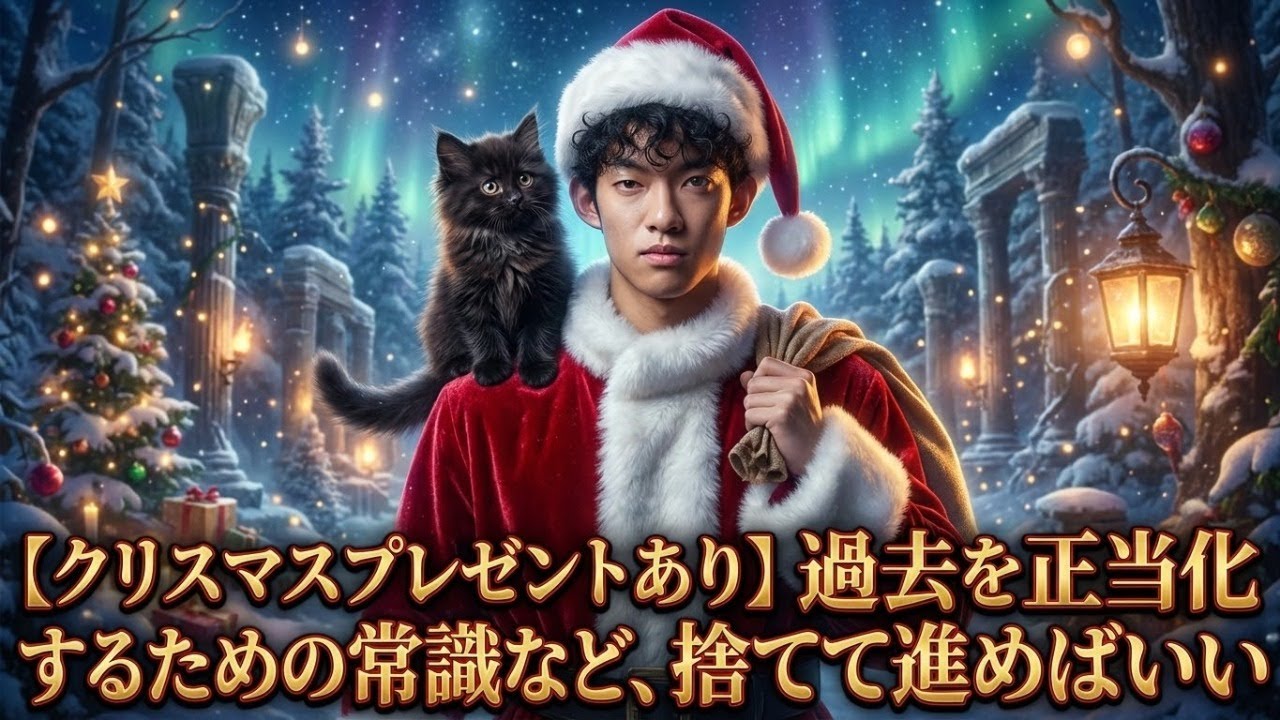 【クリスマスプレゼントあり】くだらない過去を正当化するための常識など、捨てて進めばいい