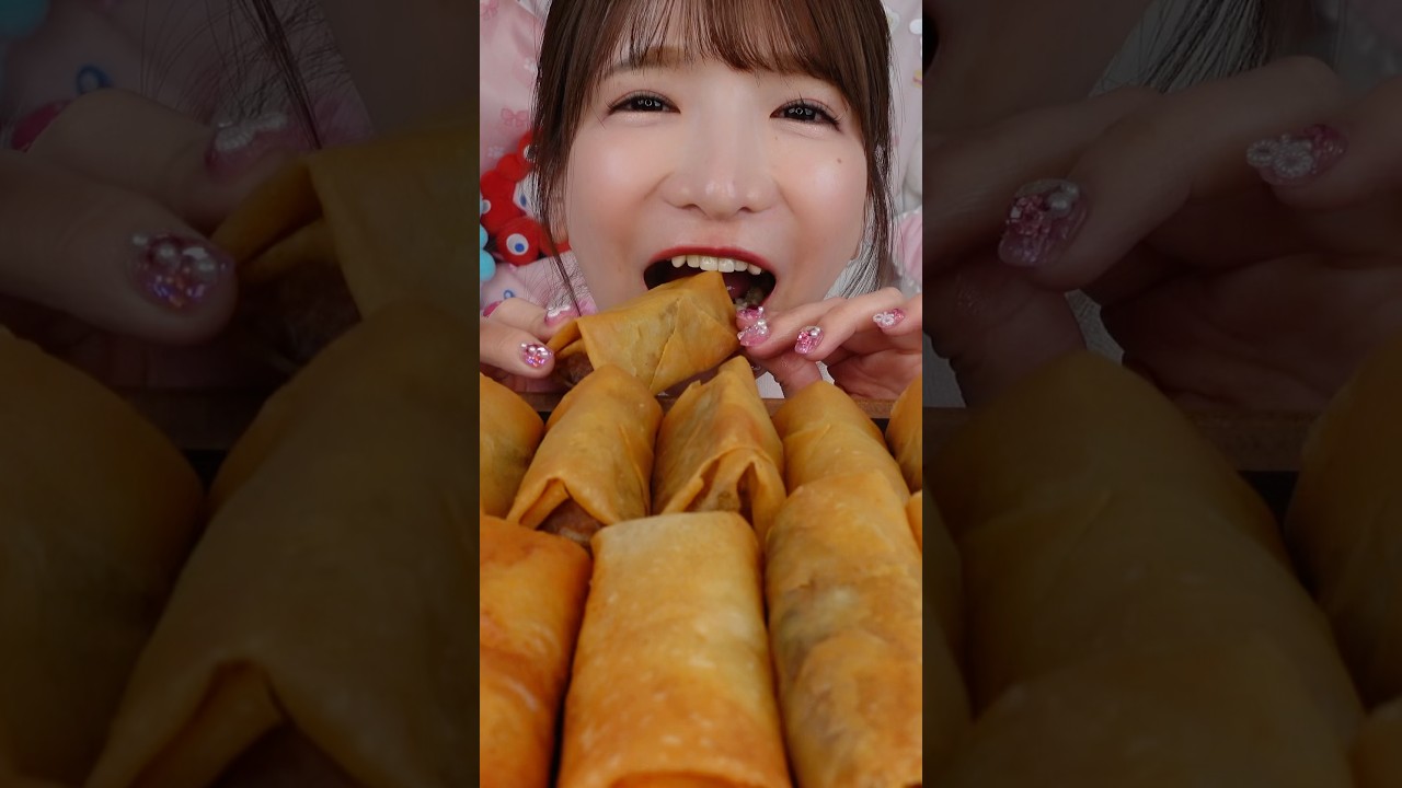 春巻き爆食ASMR