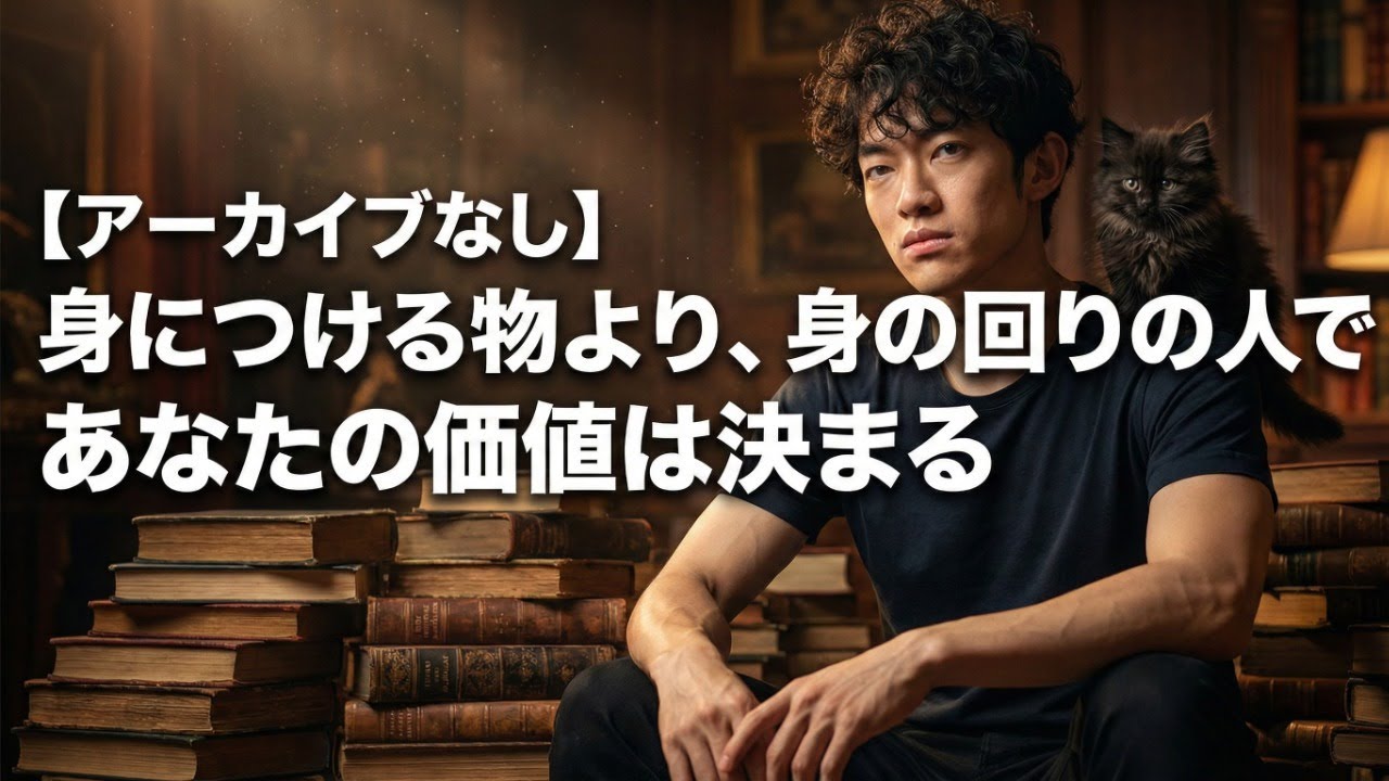 すぐ消す生放送〜身につける物ではなく、身の回りの人であなたの価値は決まる