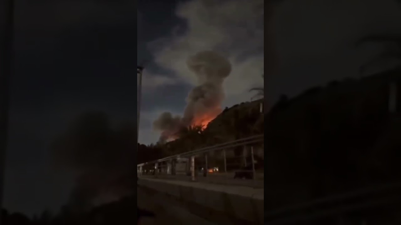 【速報現地映像】米軍が空爆　爆発が相次ぐベネズエラ首都カラカス｜市民が走り抜けた“その瞬間”