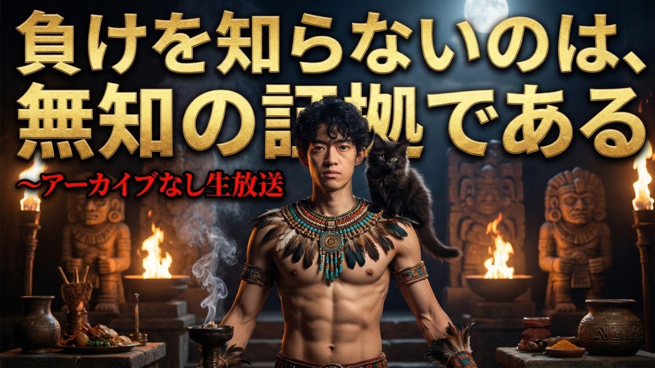 【アーカイブなし】負けを知らないのは、無知の証拠である