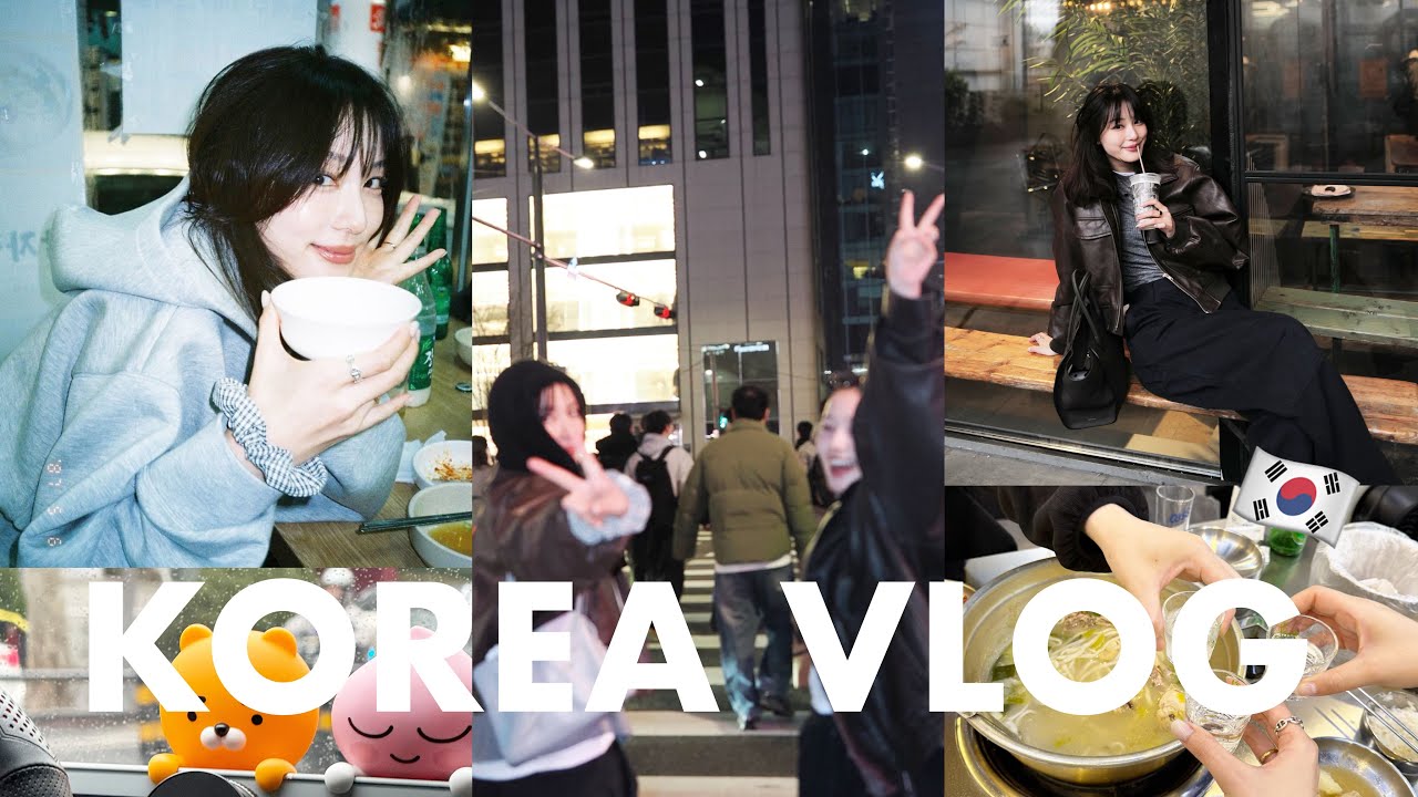 【韓国VLOG】2泊3日で遊び尽くして食べ尽くした充実した女子旅🇰🇷❤️