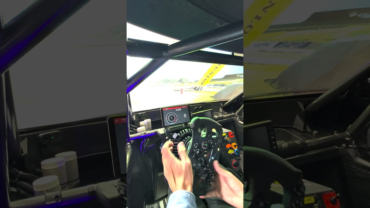 NSXでスピン　ホンダブースにある本物NSXのシミュレーター　#tokyoautosalon2026 #東京オートサロン2026