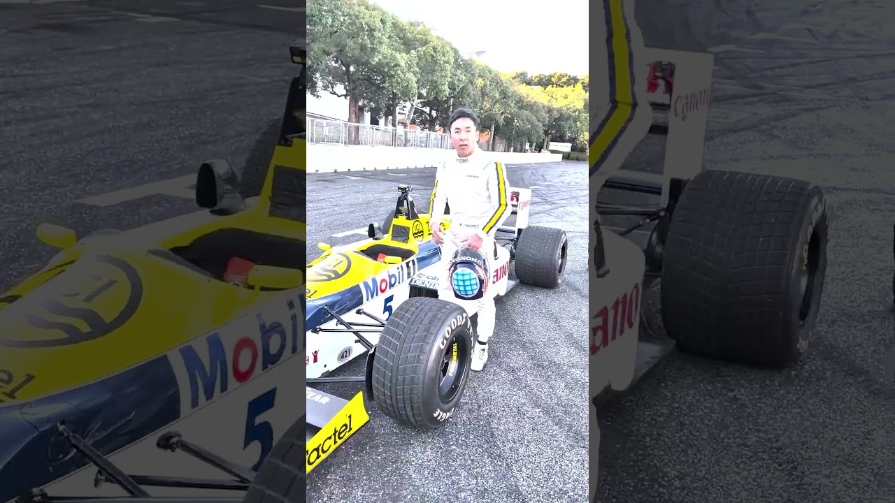 東京オフィシャルインフルエンサーから告知。1月10日佐藤琢磨選手が、往年のホンダエンジンF1「WILLIAMS FW11」でデモ走行。#tokyoautosalon2026 #東京オートサロン2026