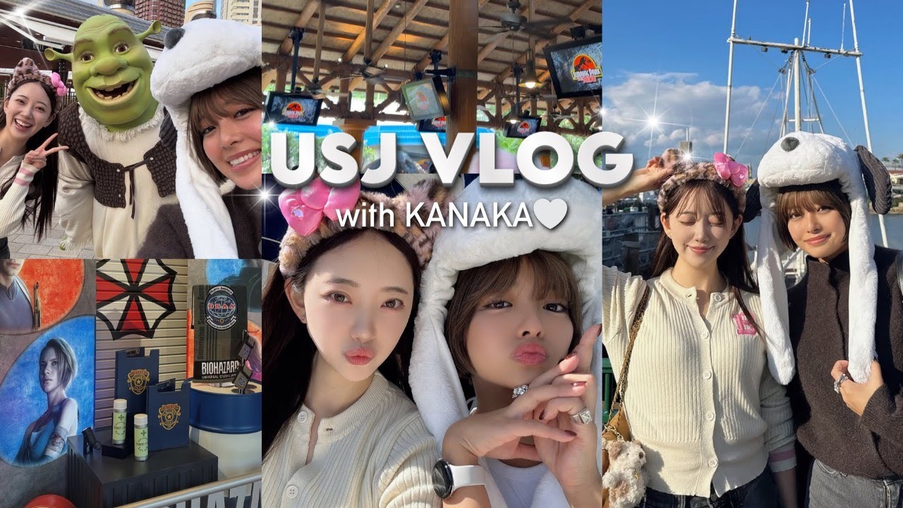 カナカちゃんと弾丸ユニバ🌏出会ってすぐの1泊2日大阪旅が最高すぎた✨ #USJ #パティーナ大阪 #ホカンス #大阪