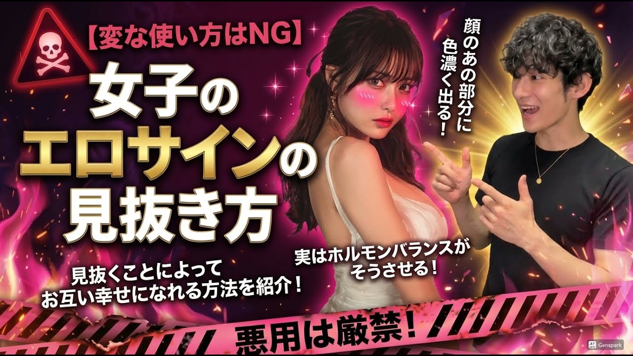 【変な使い方はNG】女子のエロサインの見抜き方