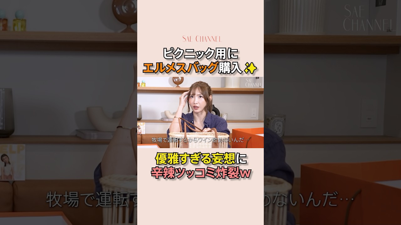 【エルメス】で散財しちゃった♡【購入品紹介】#紗栄子#エルメス#hermes #購入品#バッグ#ピクニック