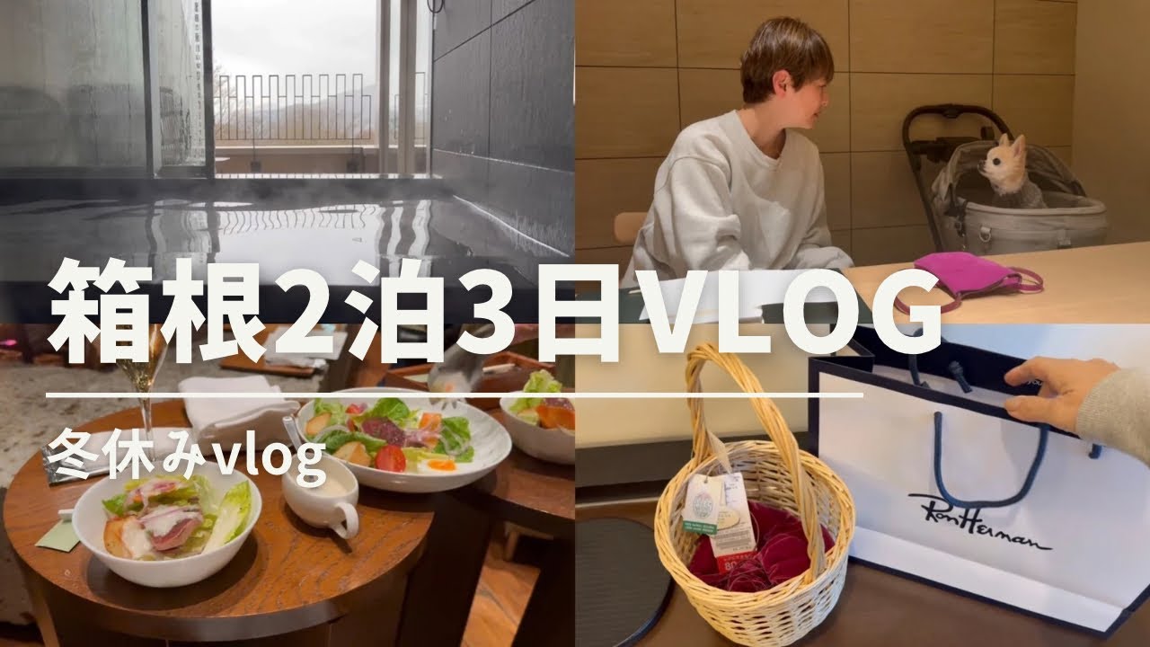 家族で旅する箱根2泊3日vlog