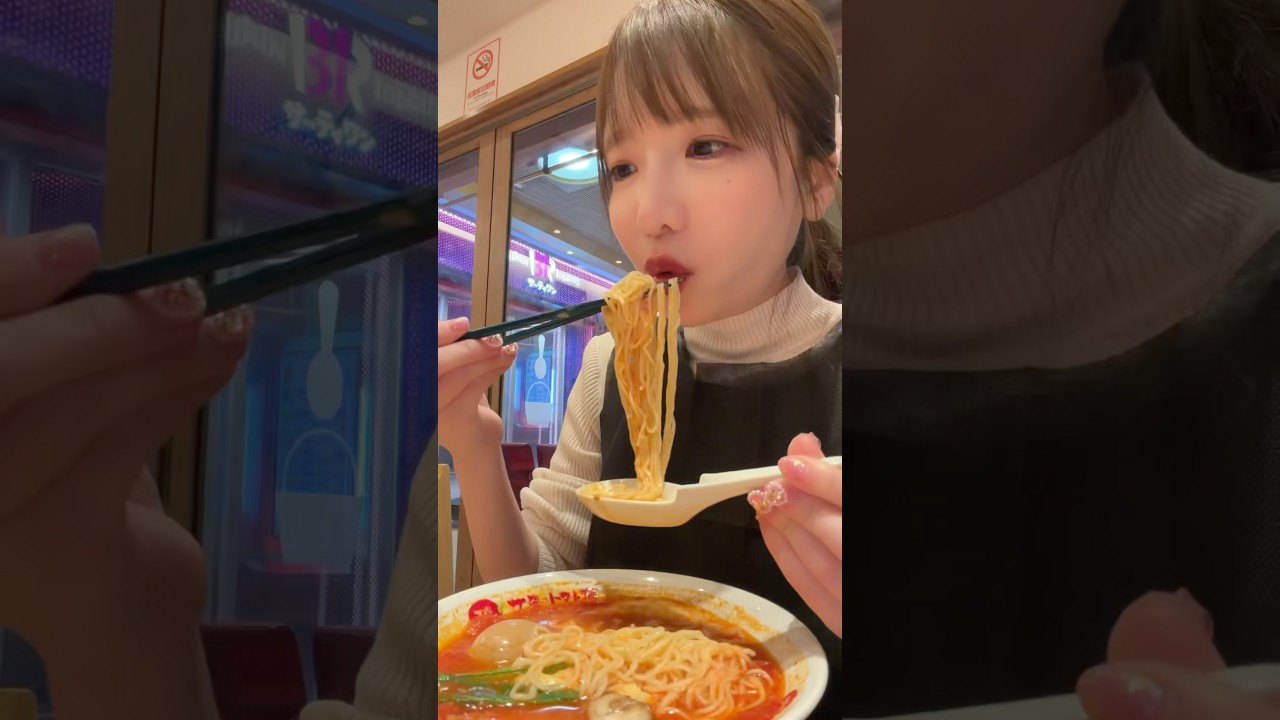 チーズラーメン爆食！！