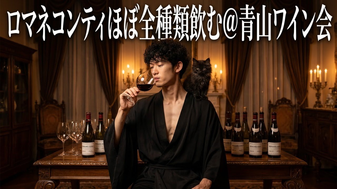 ロマネコンティほぼ全種類飲む@青山ワイン会