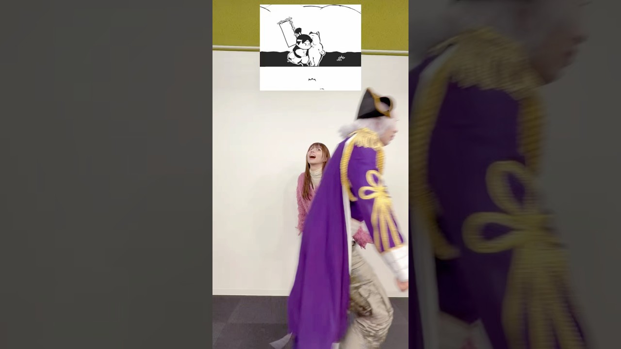 【 #踊ってみた】コメアニメ さんの #むかしストリート #桃男 #ゴージャス動画 #桃太郎 #shortvideo #shorts