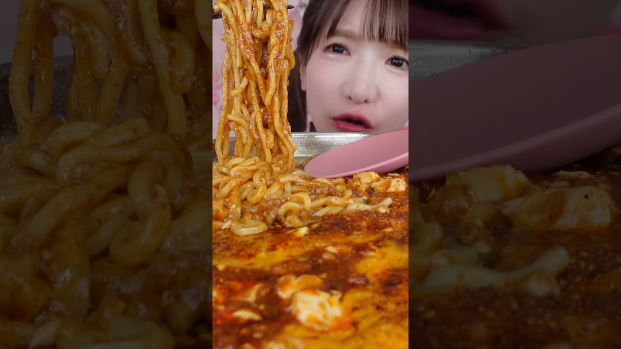 激辛チーズ麻婆ラーメン爆食！！
